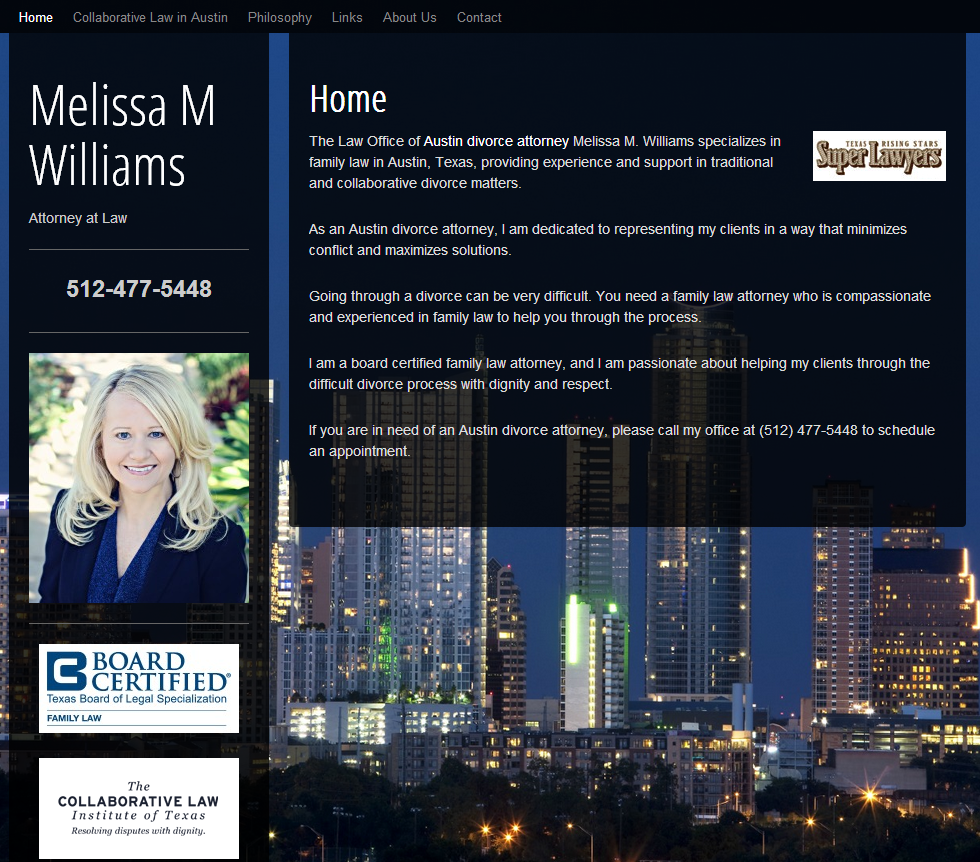 Melissa M. Williams, Austin Divorce Attorney
